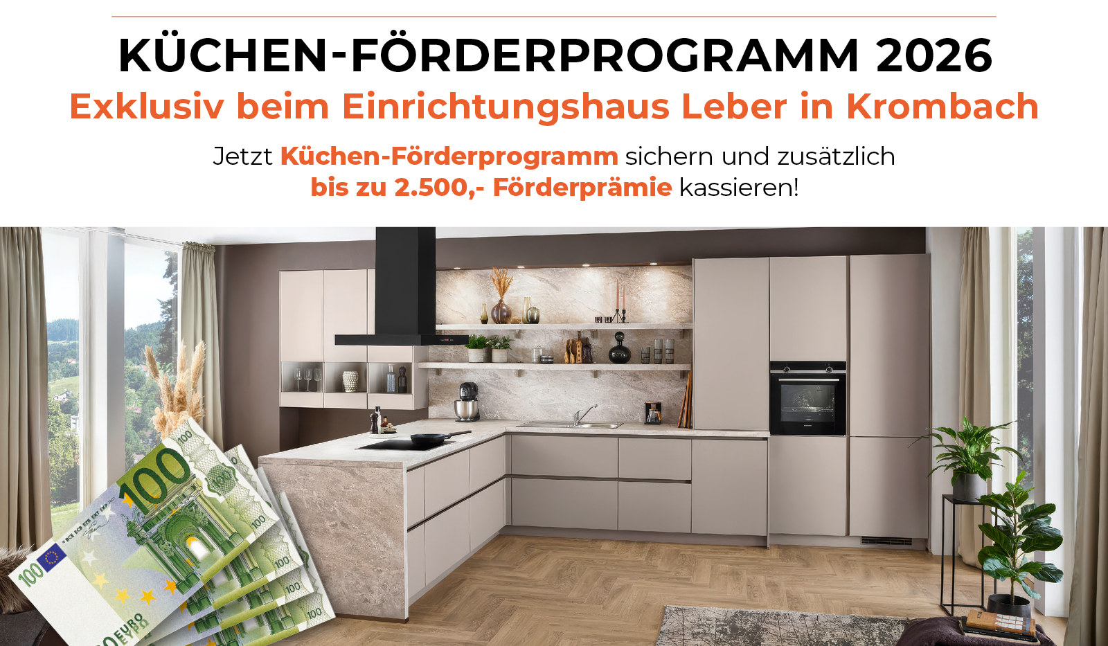 Leber Küchen Förderprogramm Aktion