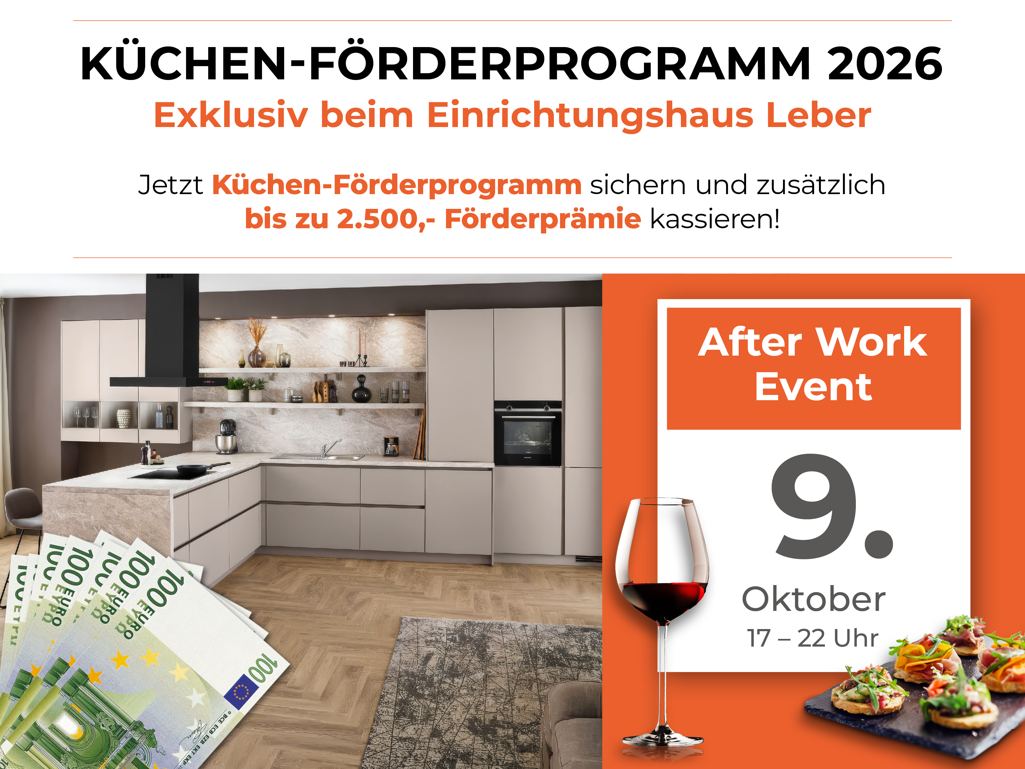 Leber Küchen Förderprogramm Aktion